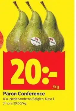 ICA Kvantum ICA Päron Conference erbjuda