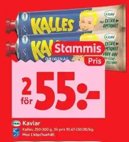 ICA Kvantum Kalles Kaviar erbjuda
