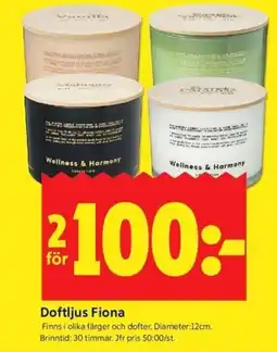 ICA Kvantum Doftljus Fiona erbjuda