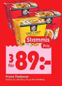 ICA Kvantum Kitchen Joy Frysta Thaiboxar erbjuda