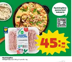 Coop Coop Kycklingfärs erbjuda