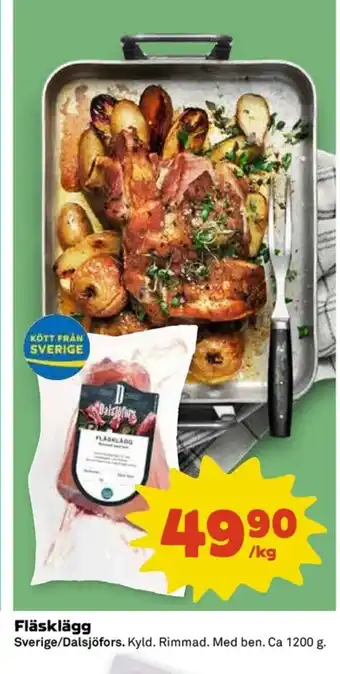 Coop Fläsklägg erbjuda