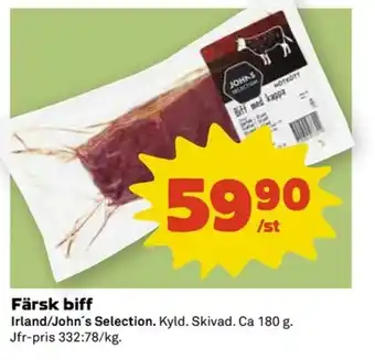 Färsk biff