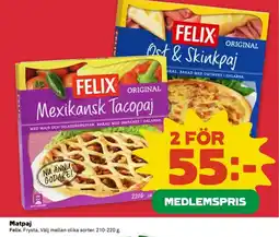 Coop FELIX Matpaj erbjuda