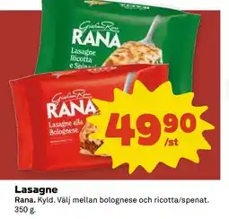 Coop RANA Lasagne erbjuda