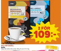 Coop Coop Kaffe erbjuda