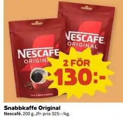 Coop Nescafé Snabbkaffe Original erbjuda