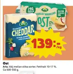 Coop Arla Ost erbjuda