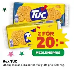 Coop LU Kex Tuc erbjuda