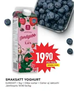Willys GARANT Smaksatt yoghurt erbjuda