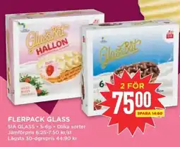 Willys SIA Flerpack glass erbjuda