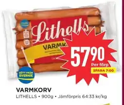 Willys LITHELLS Varmkorv erbjuda