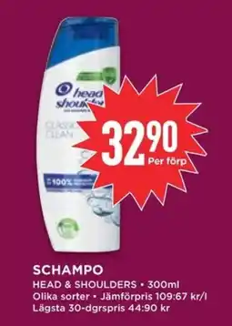 Willys HEAD & SHOULDERS Schampo erbjuda