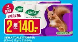 ÖoB Serla toalettpapper erbjuda