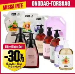 ÖoB All tvål från Soft erbjuda