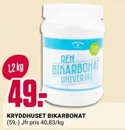 ÖoB Kryddhuset bikarbonat erbjuda