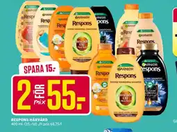 ÖoB Respons hårvård erbjuda