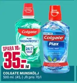 ÖoB Colgate munskölj erbjuda