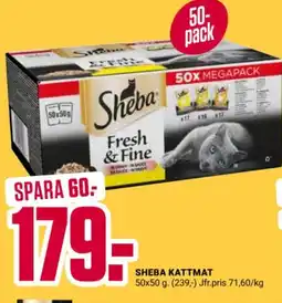 ÖoB Sheba kattmat erbjuda