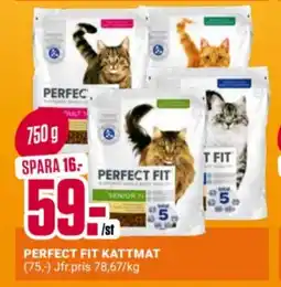 ÖoB Perfect Fit kattmat erbjuda