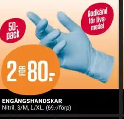 ÖoB Engångshandskar erbjuda
