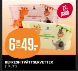 ÖoB Befresh tvättservetter erbjuda