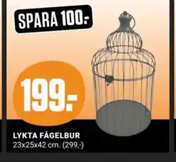 ÖoB Lykta fågelbur erbjuda