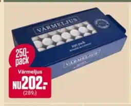 ÖoB Värmeljus erbjuda