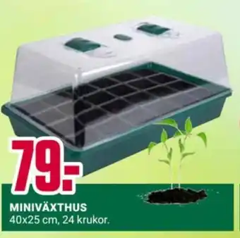 ÖoB Miniväxthus erbjuda