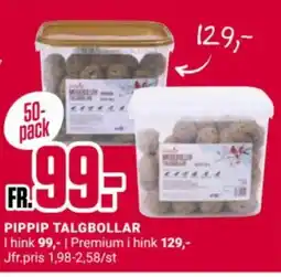 ÖoB Pippip talgbollar erbjuda