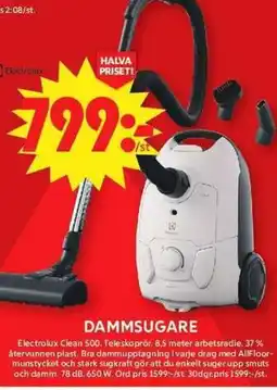 ICA Maxi Electrolux Dammsugare erbjuda