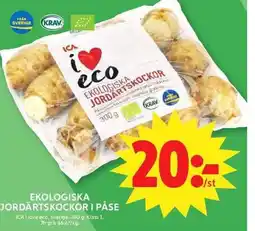 ICA Maxi ICA Ekologiska jordärtskockor i påse erbjuda