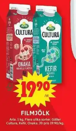ICA Maxi Arla Filmjölk erbjuda