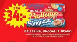 ICA Maxi Göteborgs Ballerina, Singoalla, Brago erbjuda