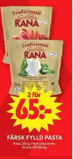 ICA Maxi RANA Färsk fylld pasta erbjuda