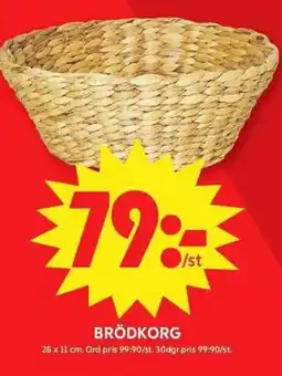 ICA Maxi Brödkorg erbjuda
