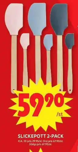 ICA Maxi Slickepott 2-pack erbjuda