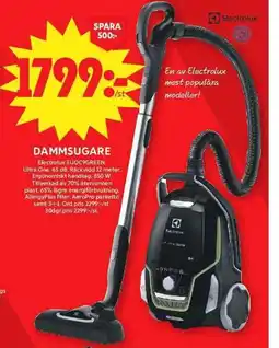 ICA Maxi Electrolux Dammsugare erbjuda