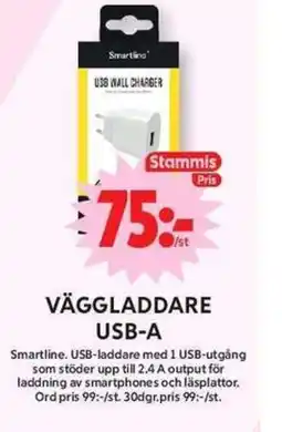 ICA Maxi Väggladdare USB-A erbjuda