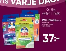 DollarStore Duck WC-block erbjuda