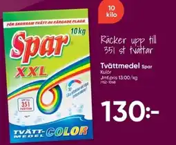 DollarStore Spar Tvättmedel erbjuda