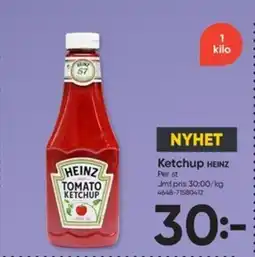 DollarStore HEINZ Ketchup erbjuda