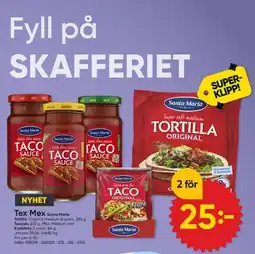 DollarStore Santa Maria Tex Mex erbjuda