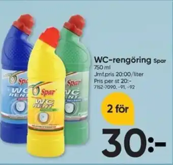 DollarStore Spar WC-rengöring erbjuda