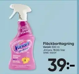 DollarStore Vanish Fläckborttagning erbjuda