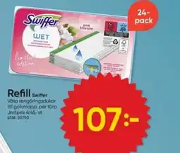 DollarStore Swiffer Refill erbjuda