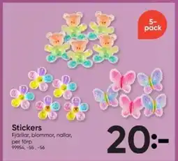 DollarStore Stickers erbjuda