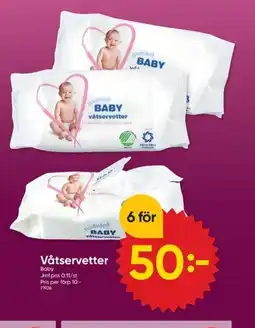 DollarStore Baby Våtservetter erbjuda