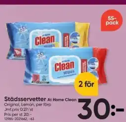 DollarStore At Home Clean Städsservetter erbjuda