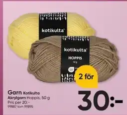 DollarStore Garn Kotikulta erbjuda